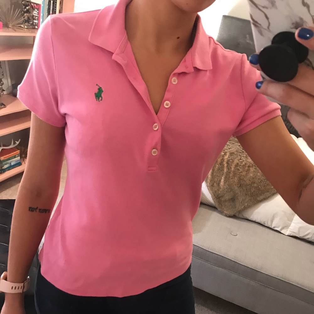 Ralph Lauren Pink Polo